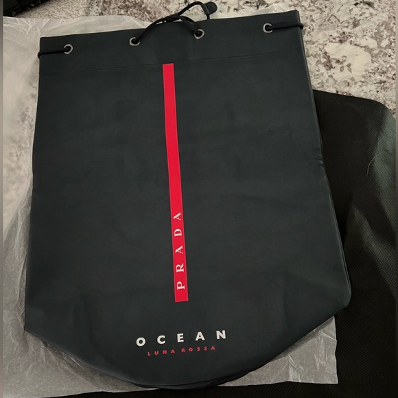 NWT Prada Luna Rossa Drawstring Backpack - Picture 1 of 4